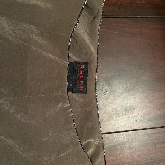 RALPH by Ralph Lauren formal maxi skirt with scalloped beaded waist - Picture 7 of 12